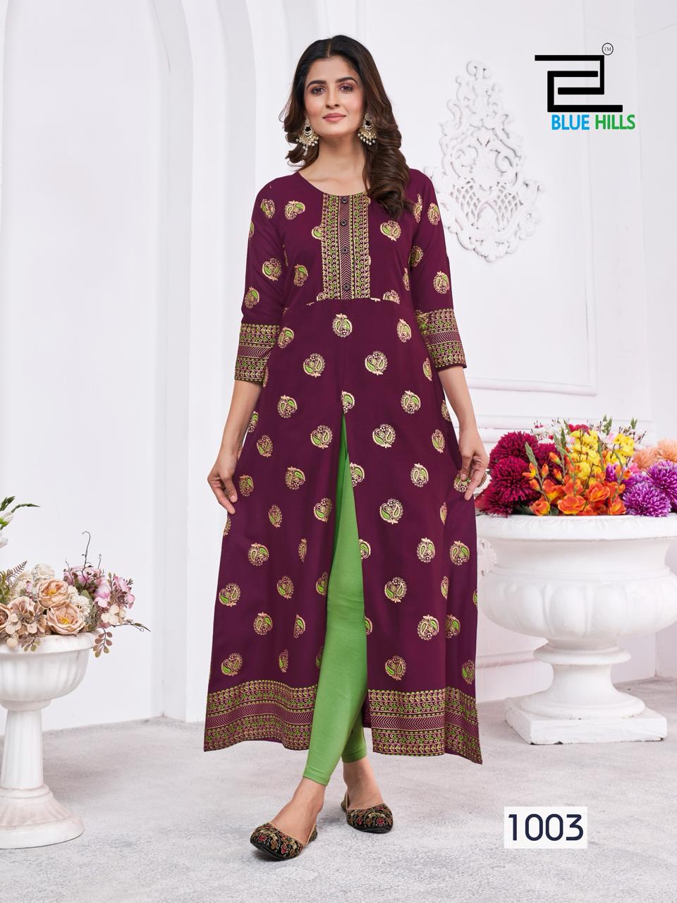 Kanishka By Blue Hills Designer Printed Kurtis Wholesale Price In Surat

